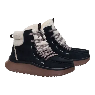 Hey Dude Wendy Peak Apres Suede Cozstit Women's - Browns Shoe Fit